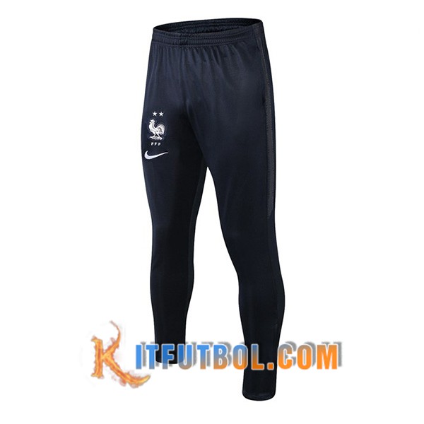 Nueva Pantalones Futbol Francia Azul Oscuro 19/20