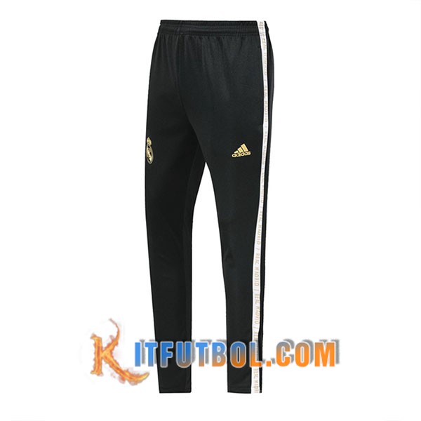 Nueva Pantalones Futbol Real Madrid Negro 19/20