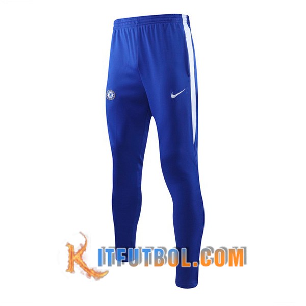 Nueva Pantalones Futbol FC Chelsea Azul Blanco 19/20
