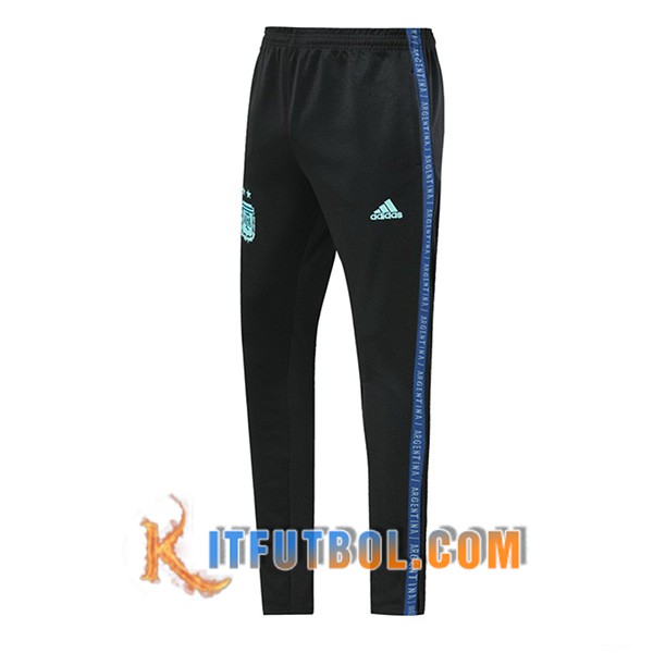 Nueva Pantalones Futbol Argentina Negro 19/20