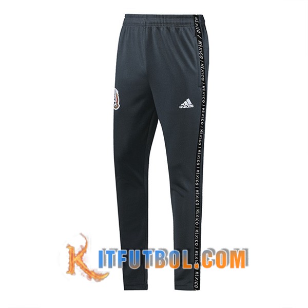 Nueva Pantalones Futbol Mexico Gris 19/20