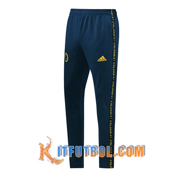 Nueva Pantalones Futbol Colombia Azul 19/20