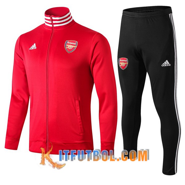 Nueva Chandal Futbol - Chaqueta + Pantalones Arsenal Roja 19/20