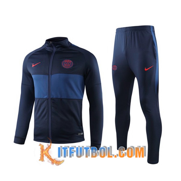 Nueva Chandal Futbol - Chaqueta + Pantalones PSG Azul Oscuro 19/20