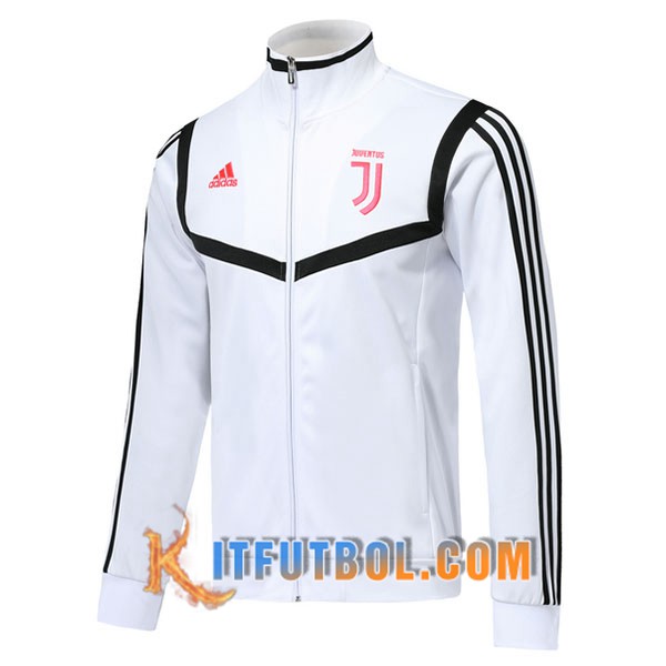 Nueva Chaqueta Futbol Juventus Blanco Negro 19/20
