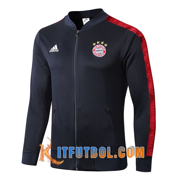 Nueva Chaqueta Futbol Bayern Munich Azul Oscuro 19/20