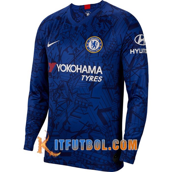 Camisetas Futbol FC Chelsea Primera Manga Larga 19/20