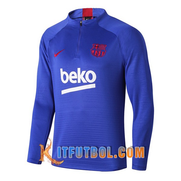 Nueva Entrenamiento Sudadera FC Barcelona Beko Azul 19/20