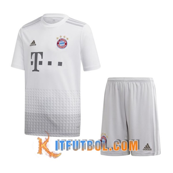Camisetas Personalizadas Futbol Bayern Munich Ninos Segunda 19/20