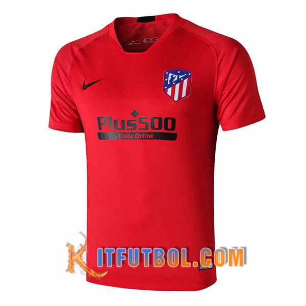 Camiseta Entrenamiento Atletico Madrid Roja 19/20