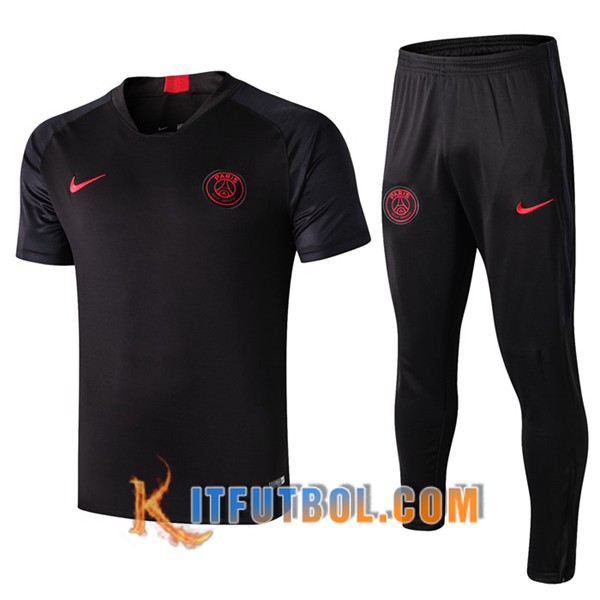 Camiseta Entrenamiento PSG + Pantalones Negro 19/20