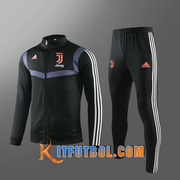 Nueva Chandal Futbol Juventus Ninos Negro 19/20