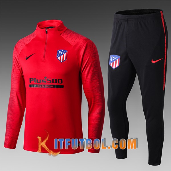 Nueva Chandal Futbol Atletico Madrid Ninos Roja 19/20