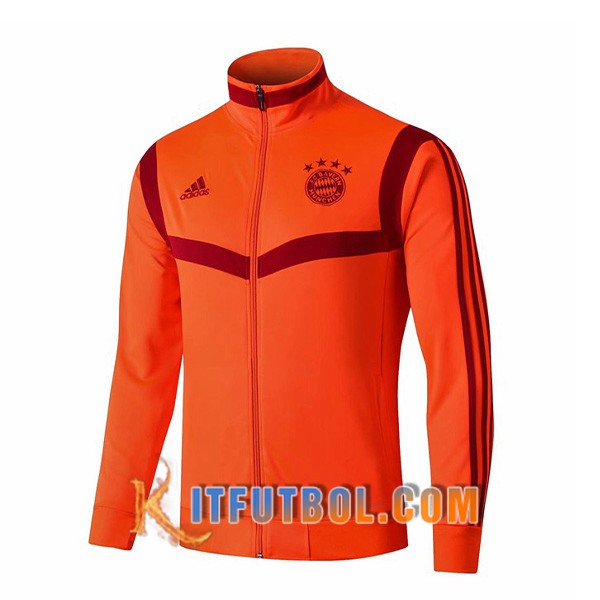 Nueva Chaqueta Futbol Bayern Munich Naranja 19/20