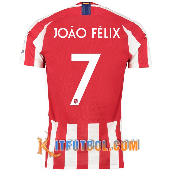 Camisetas Futbol Atletico Madrid (JOAO FELIX 7) Primera 19/20