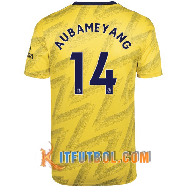 Camisetas Futbol Arsenal (AUBAMEYANG 14) Segunda 19/20