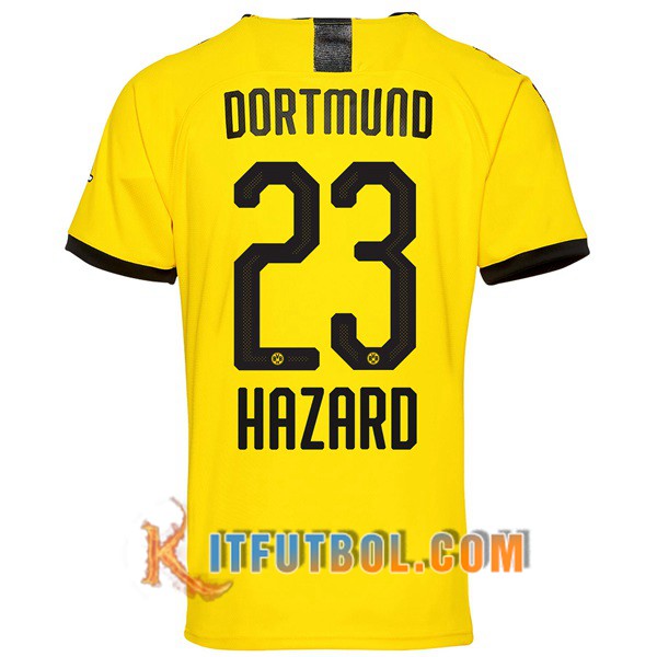 Camisetas Futbol Dortmund BVB (HAZARD 23) Primera 19/20