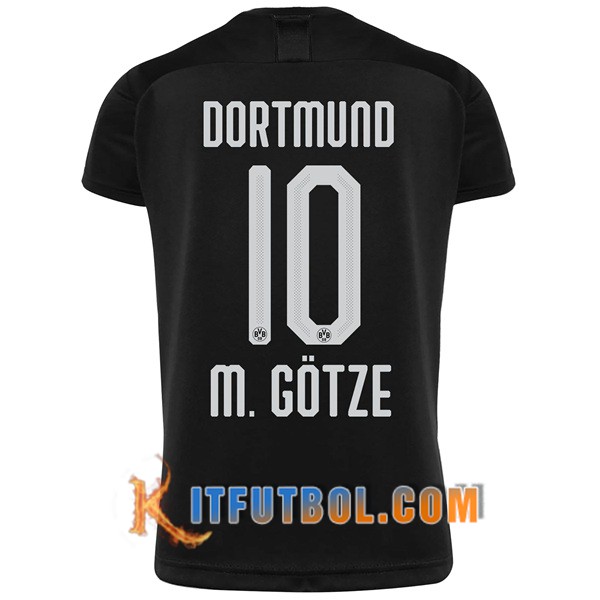 Camisetas Futbol Dortmund BVB (M.GOTZE 10) Segunda 19/20