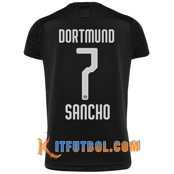 Camisetas Futbol Dortmund BVB (SANCHO 7) Segunda 19/20