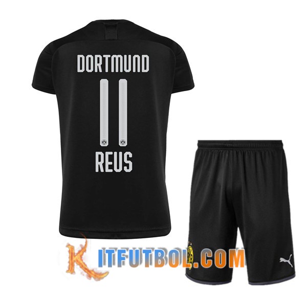 Camisetas Futbol Dortmund BVB (REUS 11) Ninos Segunda 19/20
