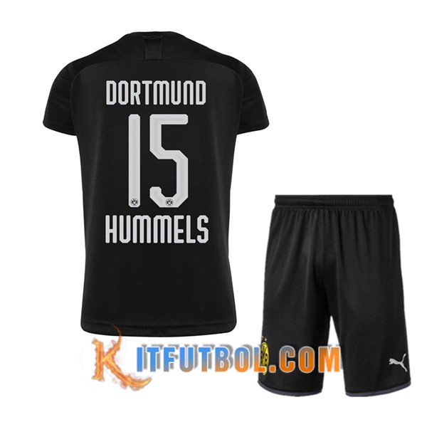 Camisetas Futbol Dortmund BVB (HUMMELS 15) Ninos Segunda 19/20