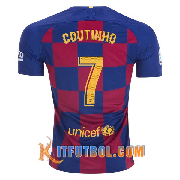 Camisetas Futbol FC Barcelona (Coutinho 7) Primera 19/20