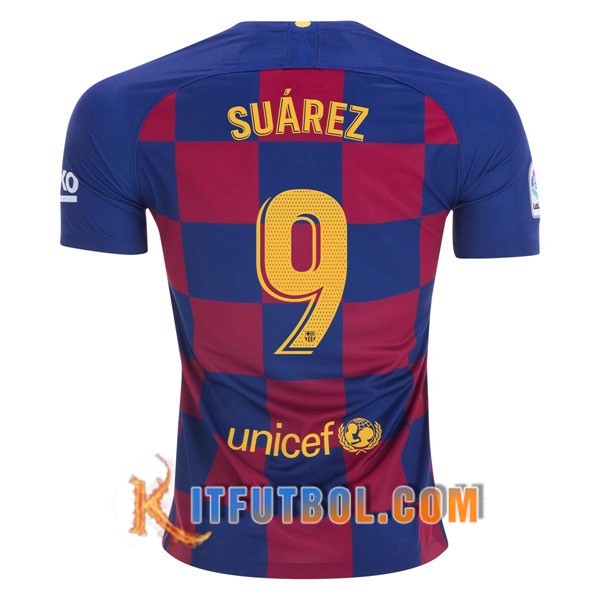 Camisetas Futbol FC Barcelona (SUAREZ 9) Primera 19/20