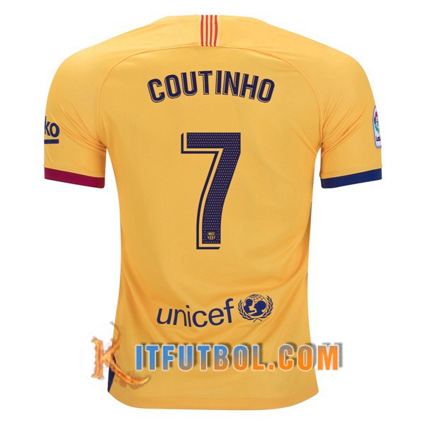 Camisetas Futbol FC Barcelona (Coutinho 7) Segunda 19/20