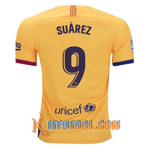 Camisetas Futbol FC Barcelona (SUAREZ 9) Segunda 19/20