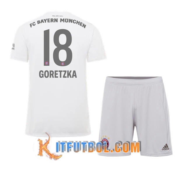 Camisetas Futbol Bayern Munich (GORETZKA 18) Ninos Segunda 19/20