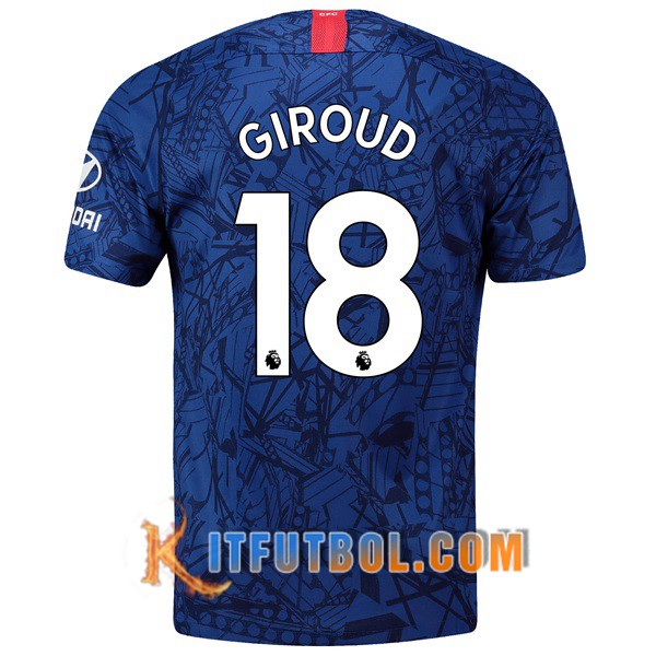 Camisetas Futbol FC Chelsea (Giroud 18) Primera 19/20