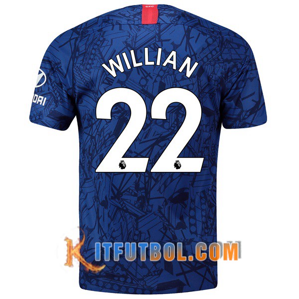 Camisetas Futbol FC Chelsea (Willian 22) Primera 19/20