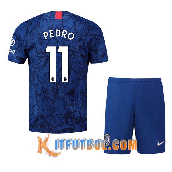 Camisetas Futbol FC Chelsea (Pedro 11) Ninos Primera 19/20