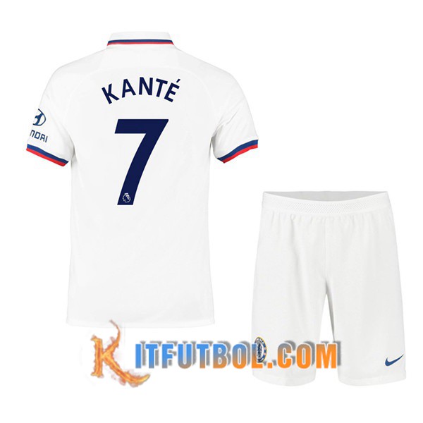 Camisetas Futbol FC Chelsea (KANTE 7) Ninos Segunda 19/20