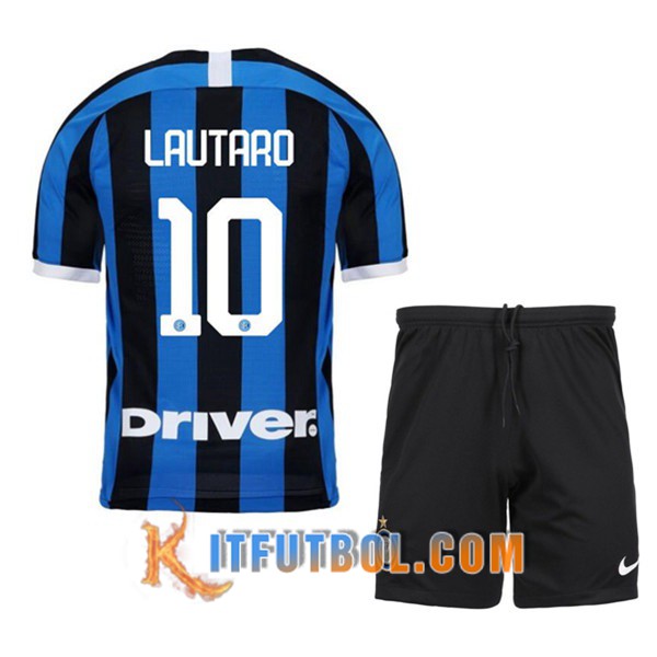 Camisetas Futbol Inter Milan (LAUTARO 10) Ninos Primera 19/20