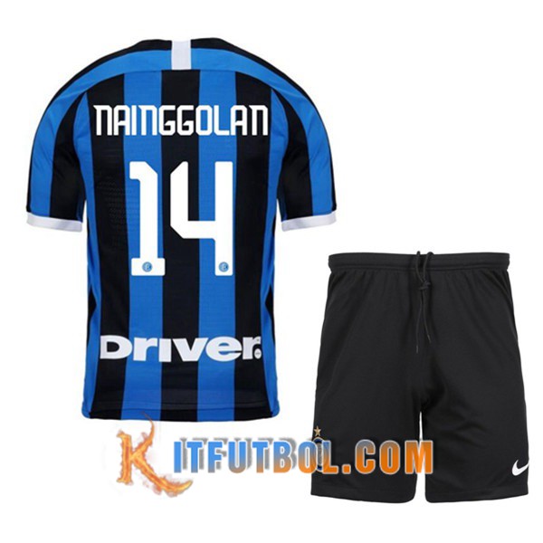 Camisetas Futbol Inter Milan (NAINGGOLAN 14) Ninos Primera 19/20