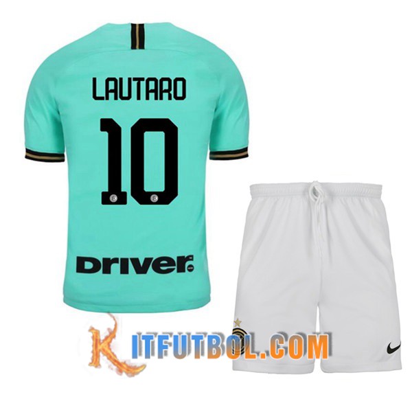 Camisetas Futbol Inter Milan (LAUTARO 10) Ninos Segunda 19/20