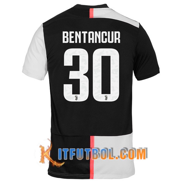 Camisetas Futbol Juventus (BENTANCUR 30) Primera 19/20