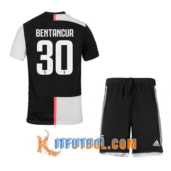 Camisetas Futbol Juventus (BENTANCUR 30) Ninos Primera 19/20
