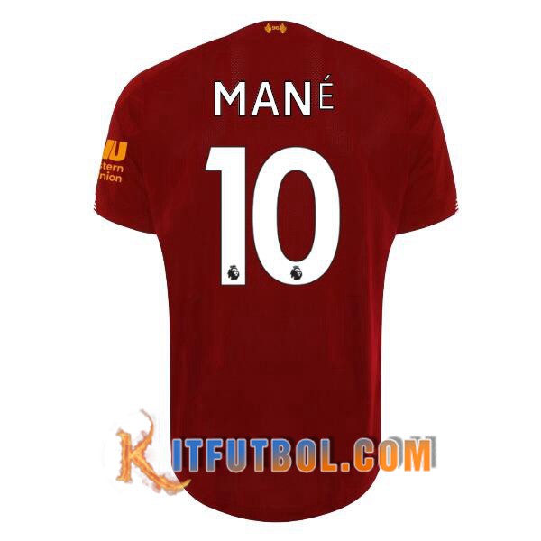 Camisetas Futbol FC Liverpool (Mane 10) Primera 19/20