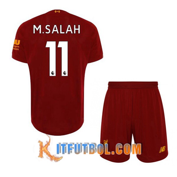 Camisetas Futbol FC Liverpool (M.SALAH 11) Ninos Primera 19/20