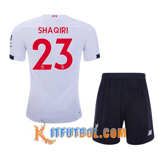 Camisetas Futbol FC Liverpool (Shaqiri 23) Ninos Segunda 19/20
