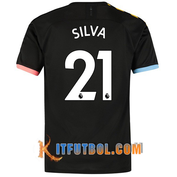 Camisetas Futbol Manchester City (SILVA 21) Segunda 19/20