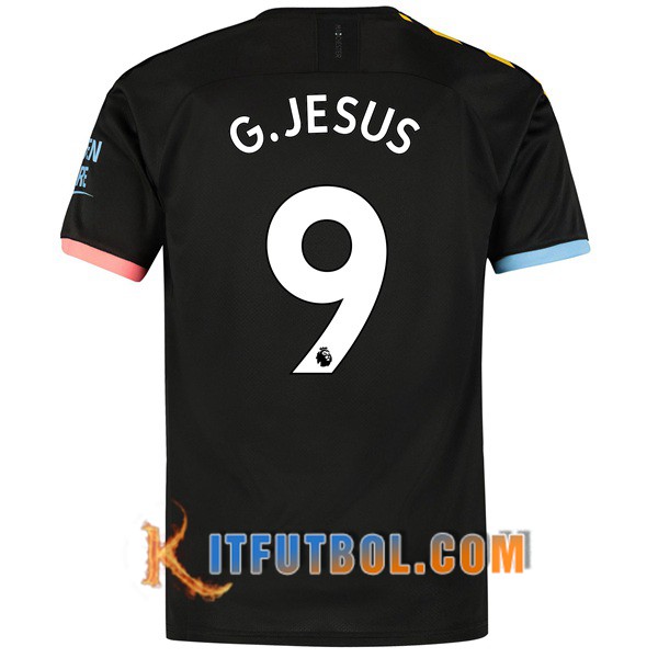 Camisetas Futbol Manchester City (G.JESUS 9) Segunda 19/20