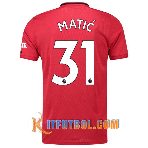 Camisetas Futbol Manchester United (MATIC 31) Primera 19/20