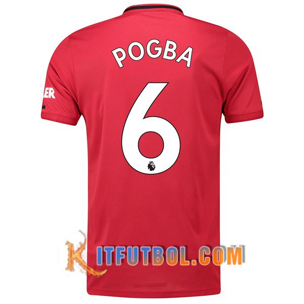 Camisetas Futbol Manchester United (POGBA 6) Primera 19/20