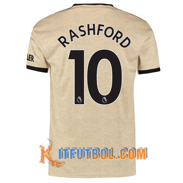 Camisetas Futbol Manchester United (Rashford 10) Segunda 19/20