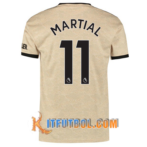 Camisetas Futbol Manchester United (MARTIAL 11) Segunda 19/20
