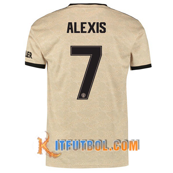 Camisetas Futbol Manchester United (ALEXIS 7) Segunda 19/20