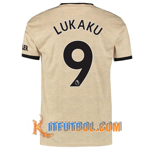 Camisetas Futbol Manchester United (Lukaku 9) Segunda 19/20